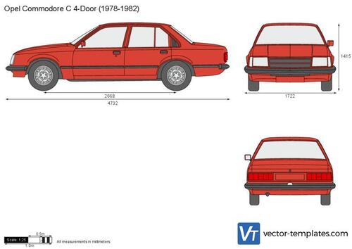 Opel Commodore C 4-Door