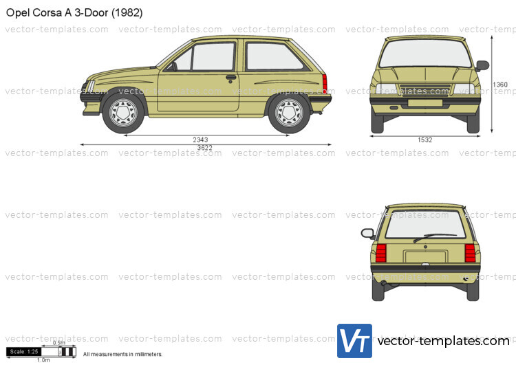 Opel Corsa A 3-Door