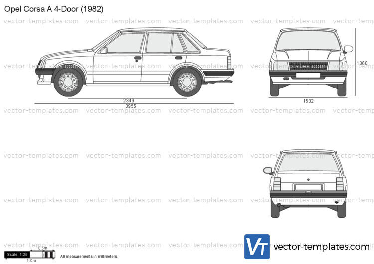Opel Corsa A 4-Door