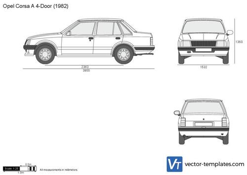 Opel Corsa A 4-Door