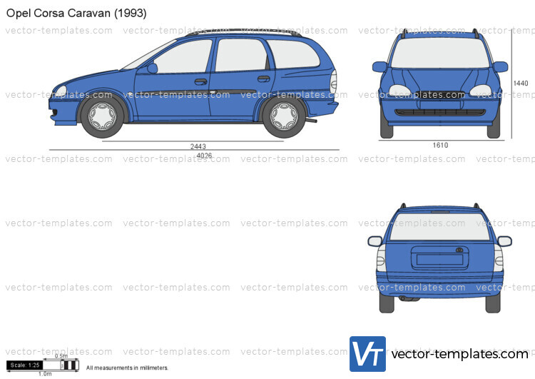 Opel Corsa B Caravan