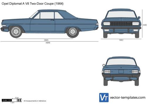 Opel Diplomat A V8 Two-Door Coupe