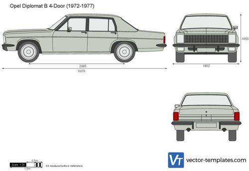 Opel Diplomat B 4-Door