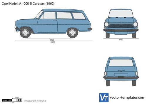 Opel Kadett A 1000 S Caravan