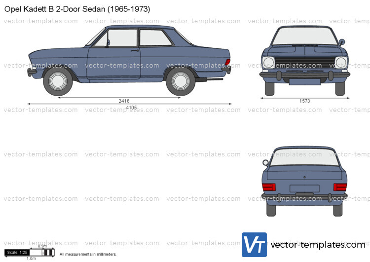 Opel Kadett B 2-Door Sedan