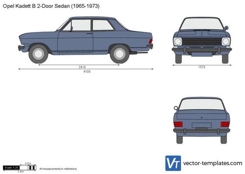 Opel Kadett B 2-Door Sedan