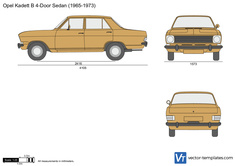 Opel Kadett B 4-Door Sedan