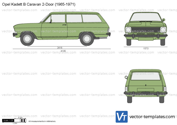 Opel Kadett B Caravan 2-Door