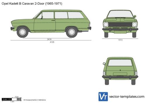 Opel Kadett B Caravan 2-Door