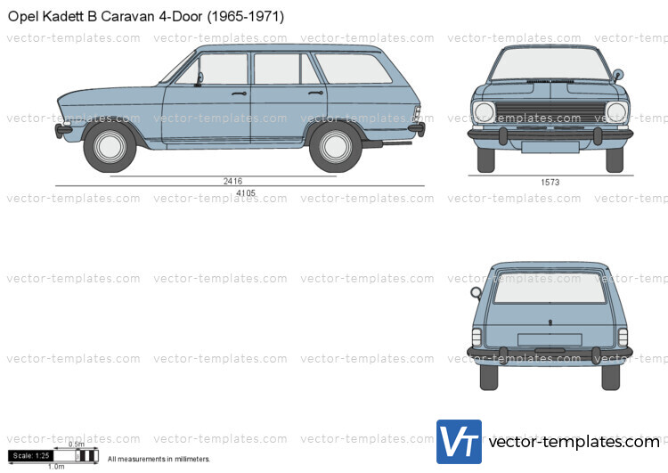 Opel Kadett B Caravan 4-Door