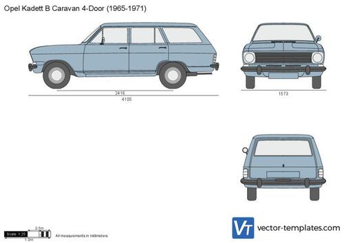 Opel Kadett B Caravan 4-Door