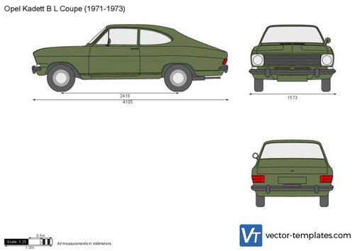 Opel Kadett B L Coupe