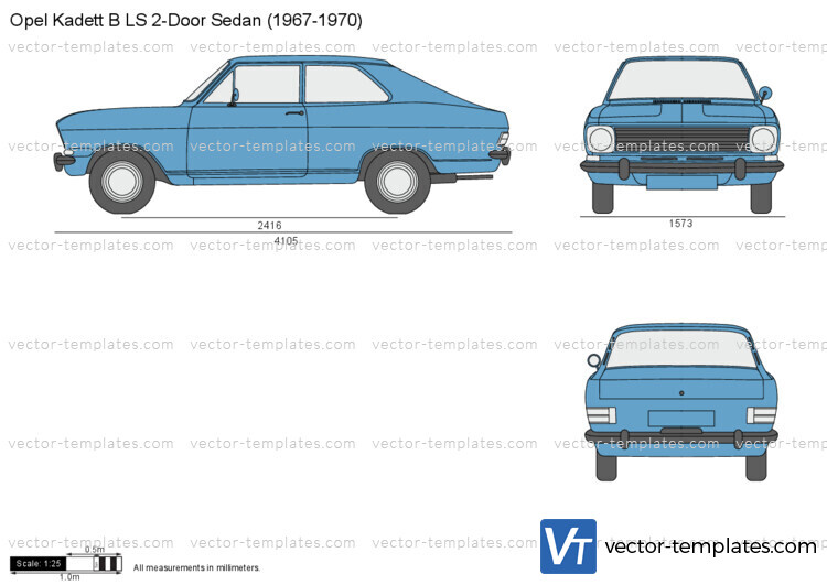 Opel Kadett B LS 2-Door Sedan