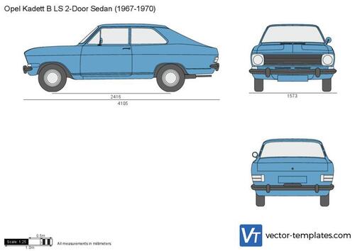 Opel Kadett B LS 2-Door Sedan