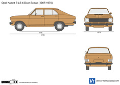 Opel Kadett B LS 4-Door Sedan