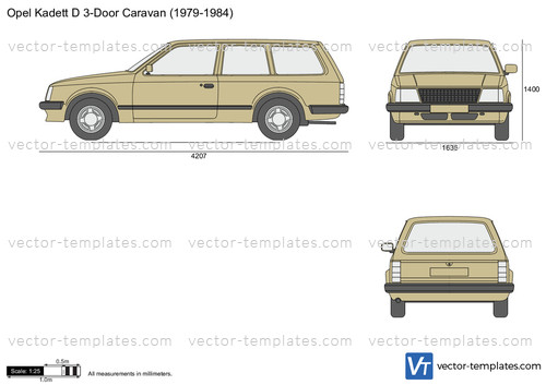 Opel Kadett D 3-Door Caravan