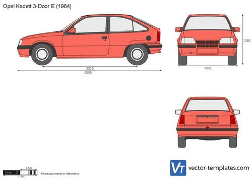 Opel Kadett E 3-Door