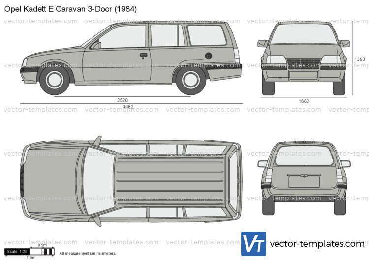 Opel Kadett E Caravan 3-Door