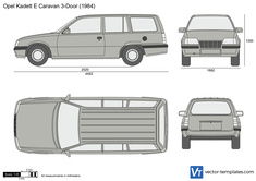 Opel Kadett E Caravan 3-Door