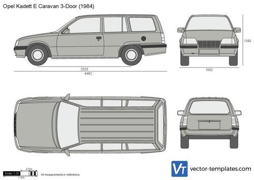 Opel Kadett E Caravan 3-Door