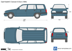 Opel Kadett E Caravan 5-Door