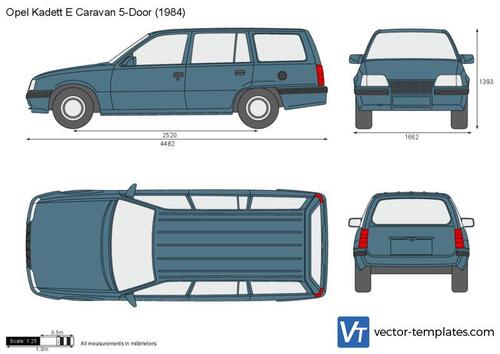 Opel Kadett E Caravan 5-Door