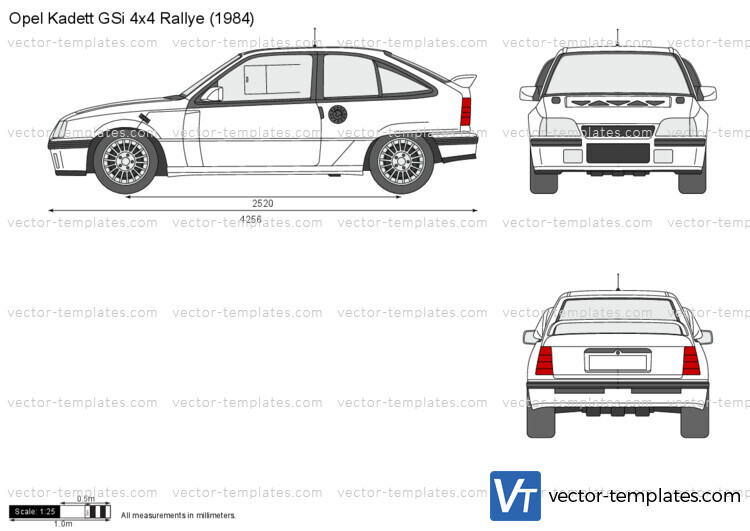 Opel Kadett GSi 4x4 Rallye