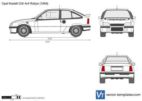 Opel Kadett GSi 4x4 Rallye