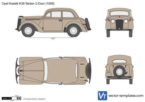 Opel Kadett K38 Sedan 2-Door