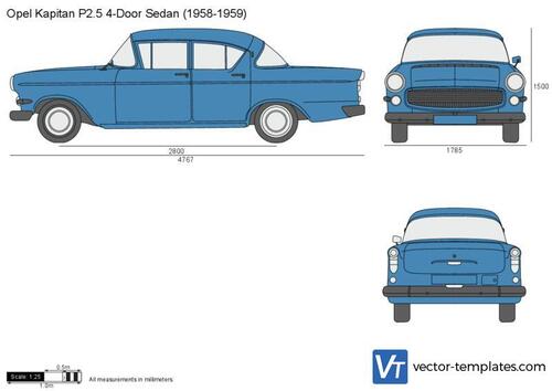Opel Kapitan P2.5 4-Door Sedan