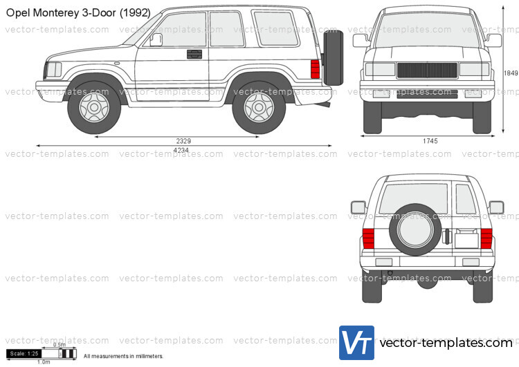 Opel Monterey 3-Door