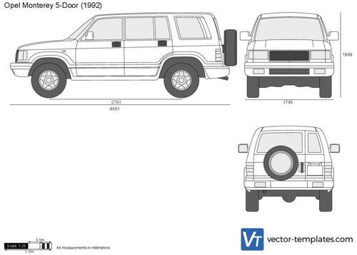 Opel Monterey 5-Door