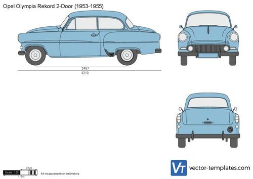 Opel Olympia Rekord 2-Door