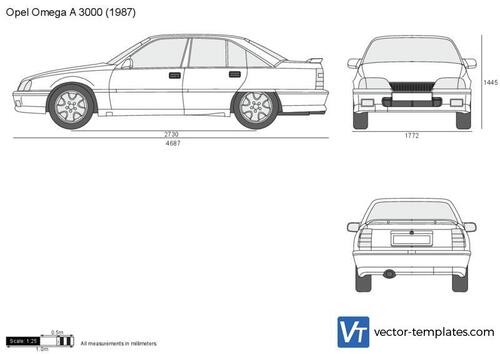 Opel Omega A 3000