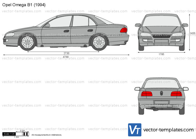 Templates - Cars - Opel - Opel Corsa B Sedan