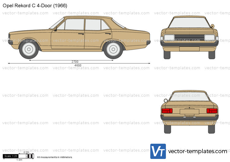 Opel Rekord C 4-Door