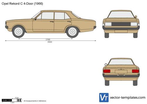 Opel Rekord C 4-Door