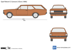 Opel Rekord C Caravan 2-Door