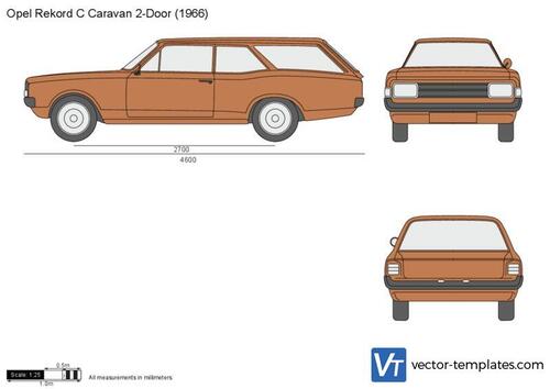 Opel Rekord C Caravan 2-Door