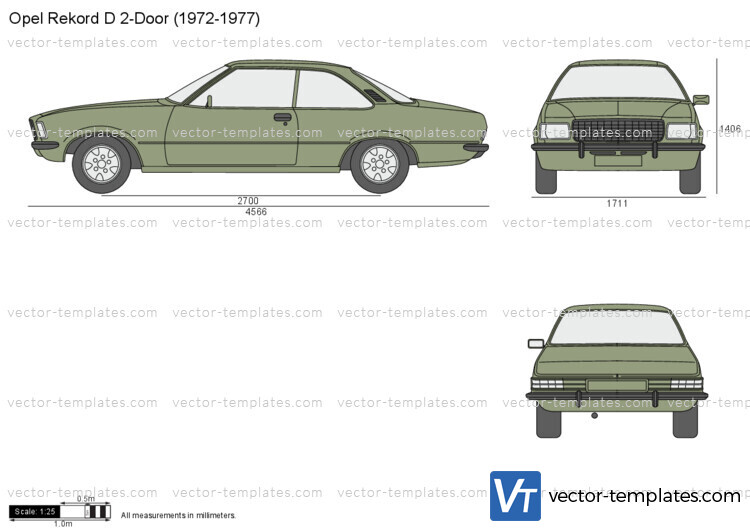 Opel Rekord D 2-Door