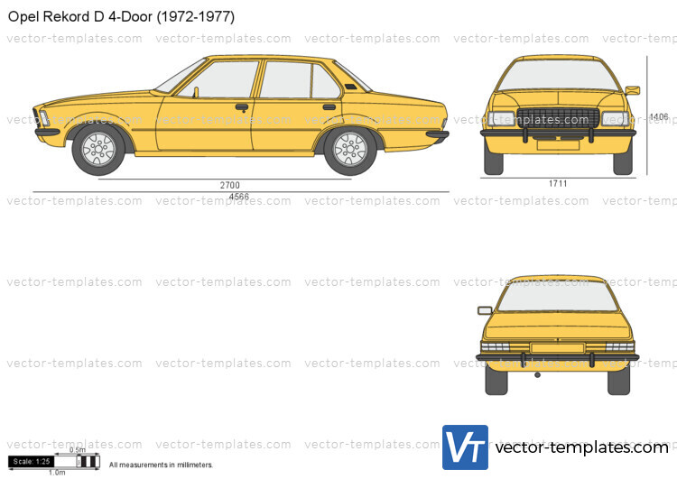 Opel Rekord D 4-Door