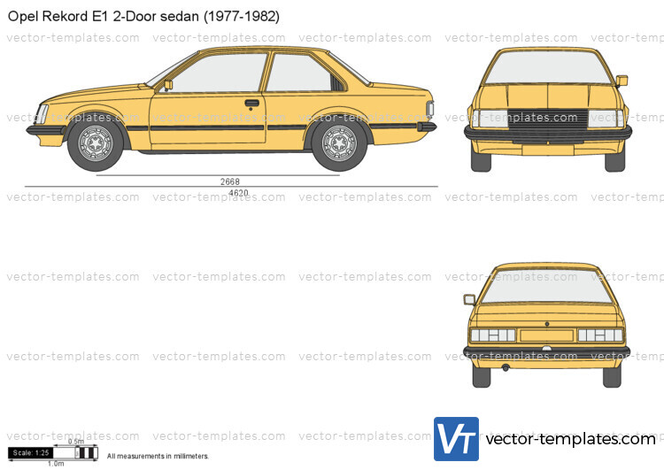 Opel Rekord E1 2-Door sedan