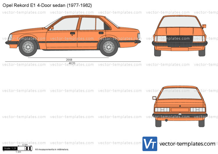 Opel Rekord E1 4-Door sedan