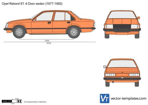 Opel Rekord E1 4-Door sedan