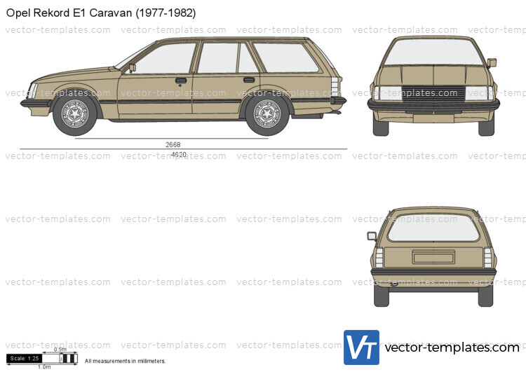 Opel Rekord E1 Caravan