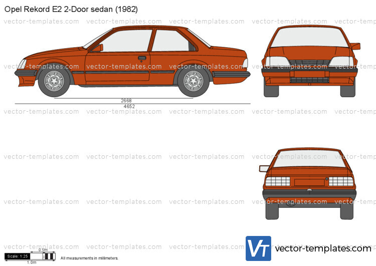 Opel Rekord E2 2-Door sedan