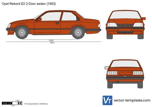 Opel Rekord E2 2-Door sedan