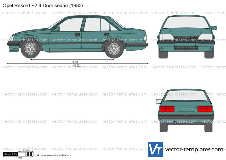 Opel Rekord E2 4-Door sedan