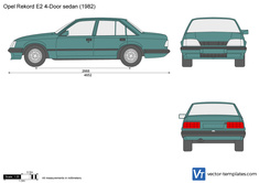 Opel Rekord E2 4-Door sedan