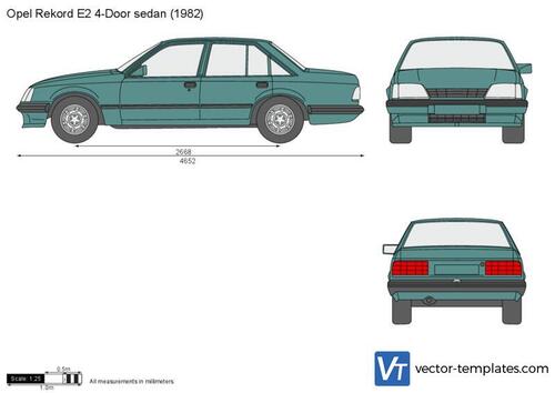 Opel Rekord E2 4-Door sedan